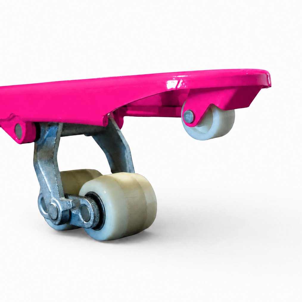 Heavy Duty Pink Pallet Truck 3000kg - Manual Pump Truck for Warehouse Use