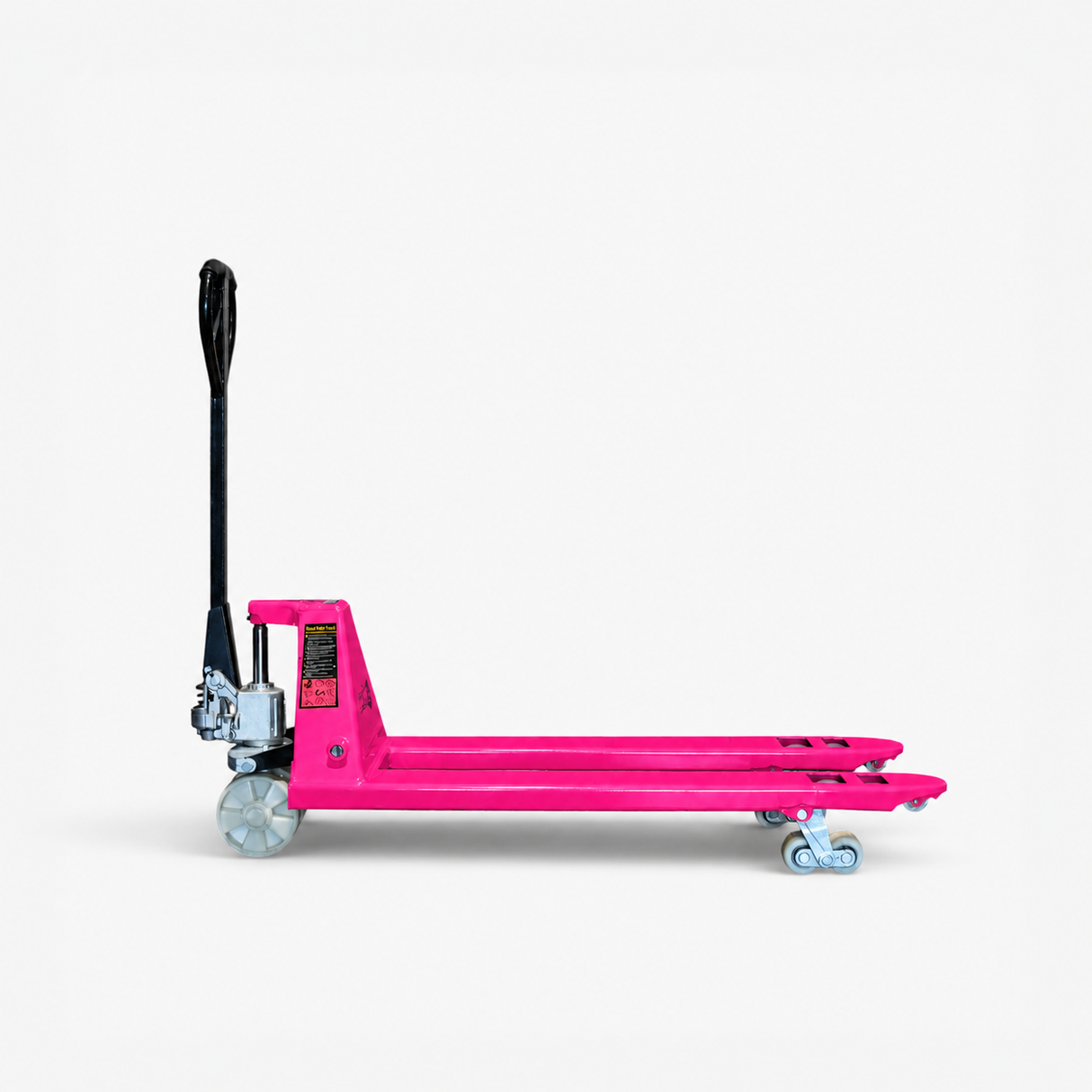 Heavy Duty Pink Pallet Truck 3000kg - Manual Pump Truck for Warehouse Use