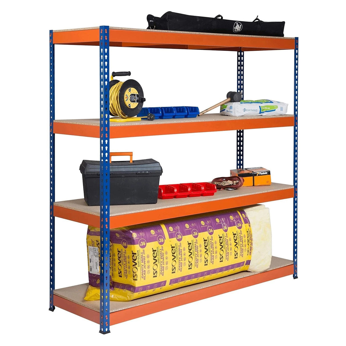 Rack It Stack It Heavy Duty Shelving Unit 180x45x183cm | 400kg Per Shelf