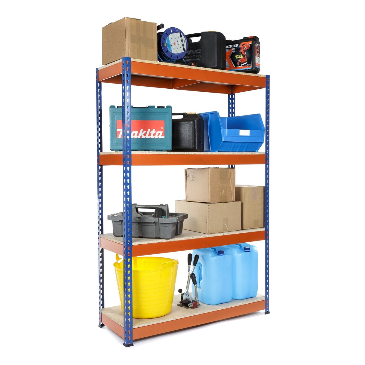 Rack It Stack It Heavy Duty Shelving Unit 120x45x183cm | 400kg Per Shelf