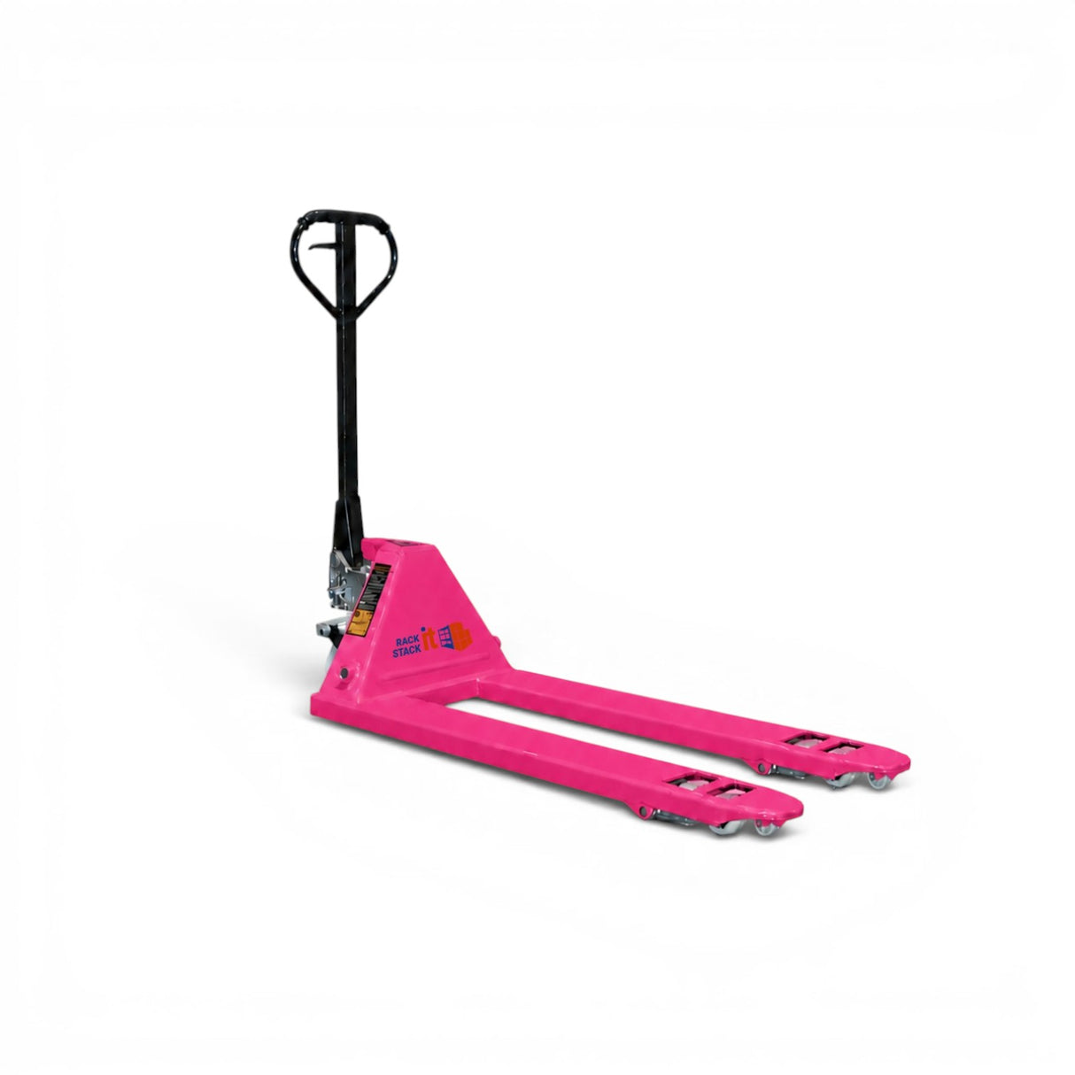 Heavy Duty Pink Pallet Truck 3000kg - Manual Pump Truck for Warehouse Use