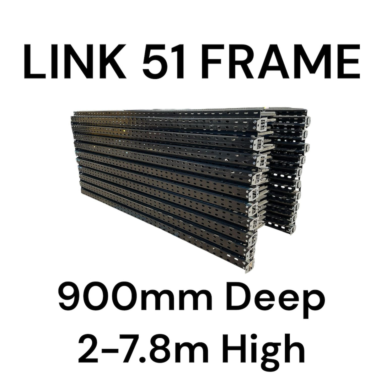 Link 51 Pallet Racking Frame 900mm Depth