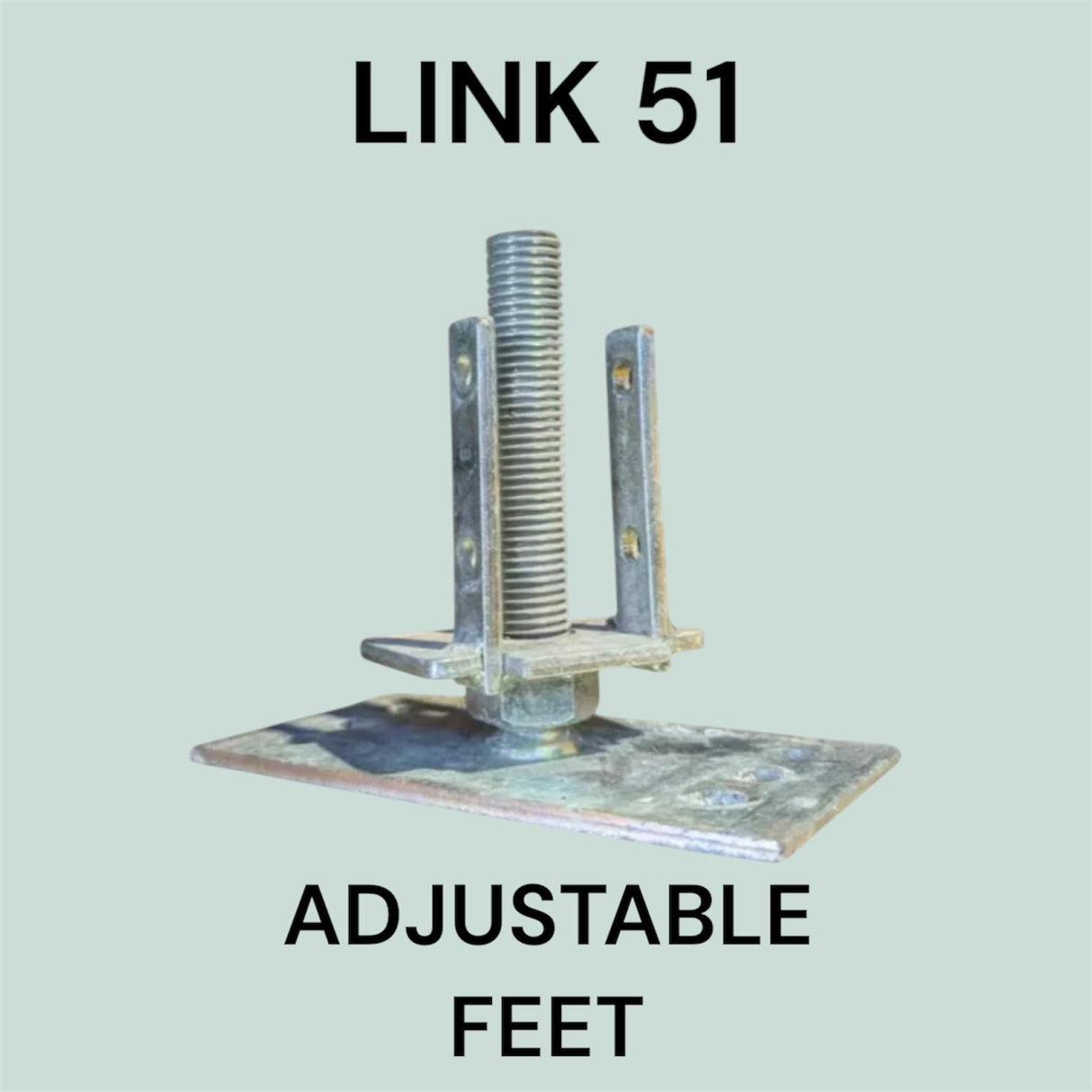 Link 51 Adjustable Pallet Racking Feet