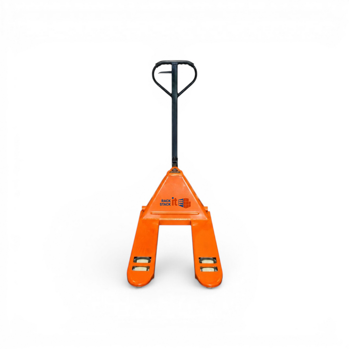 Extra Short Heavy Duty Orange Pallet Truck 2000kg - Manual Pump Truck for Warehouse Use