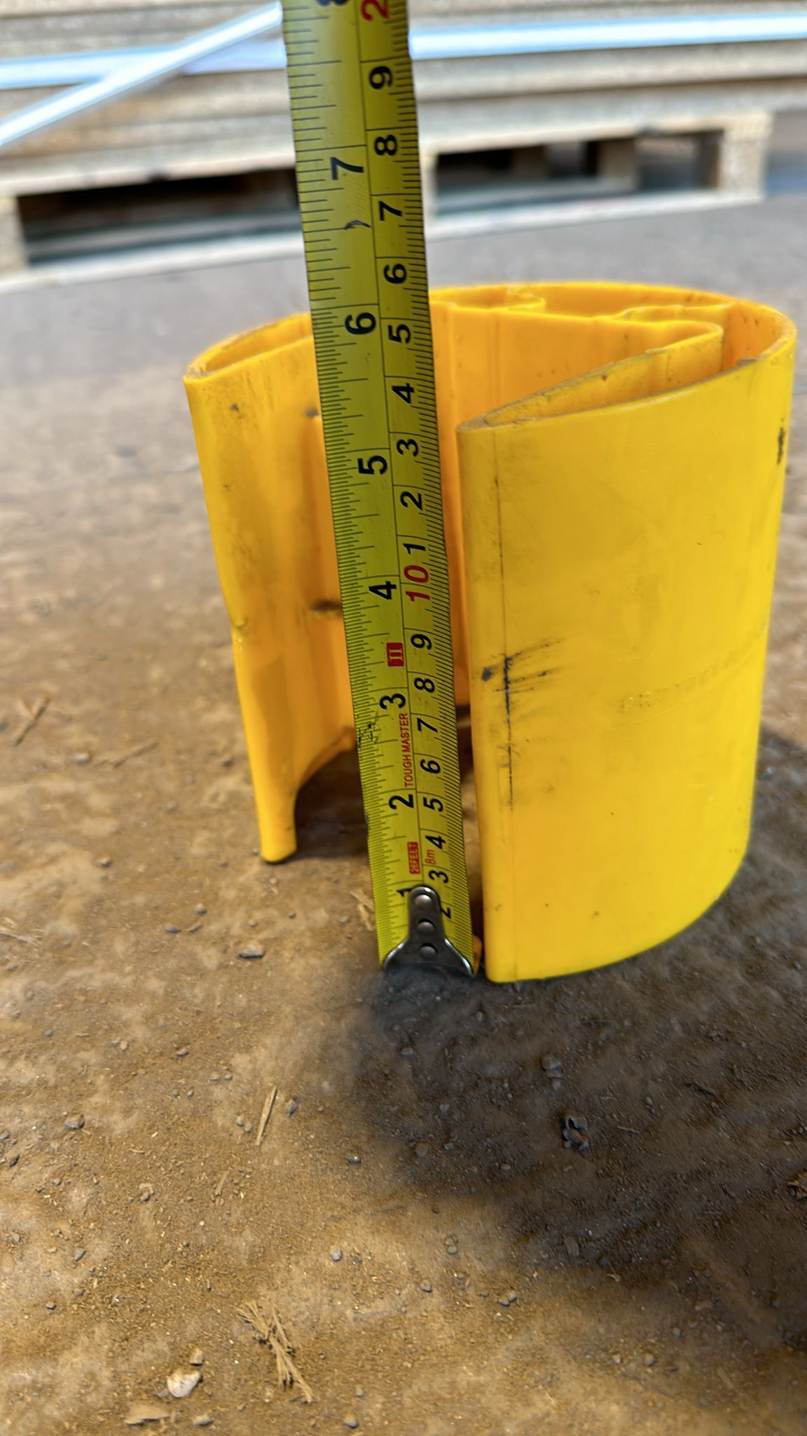 Yellow Column Guard Protector