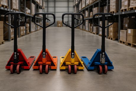 We’re getting some new pallet trucks into stock...