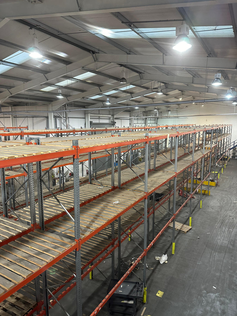 400 Bay P90 Pallet Racking Takedown - Nuneaton