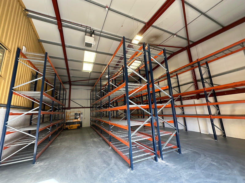 70 Bay Mecalux Pallet Racking Install - Leicester