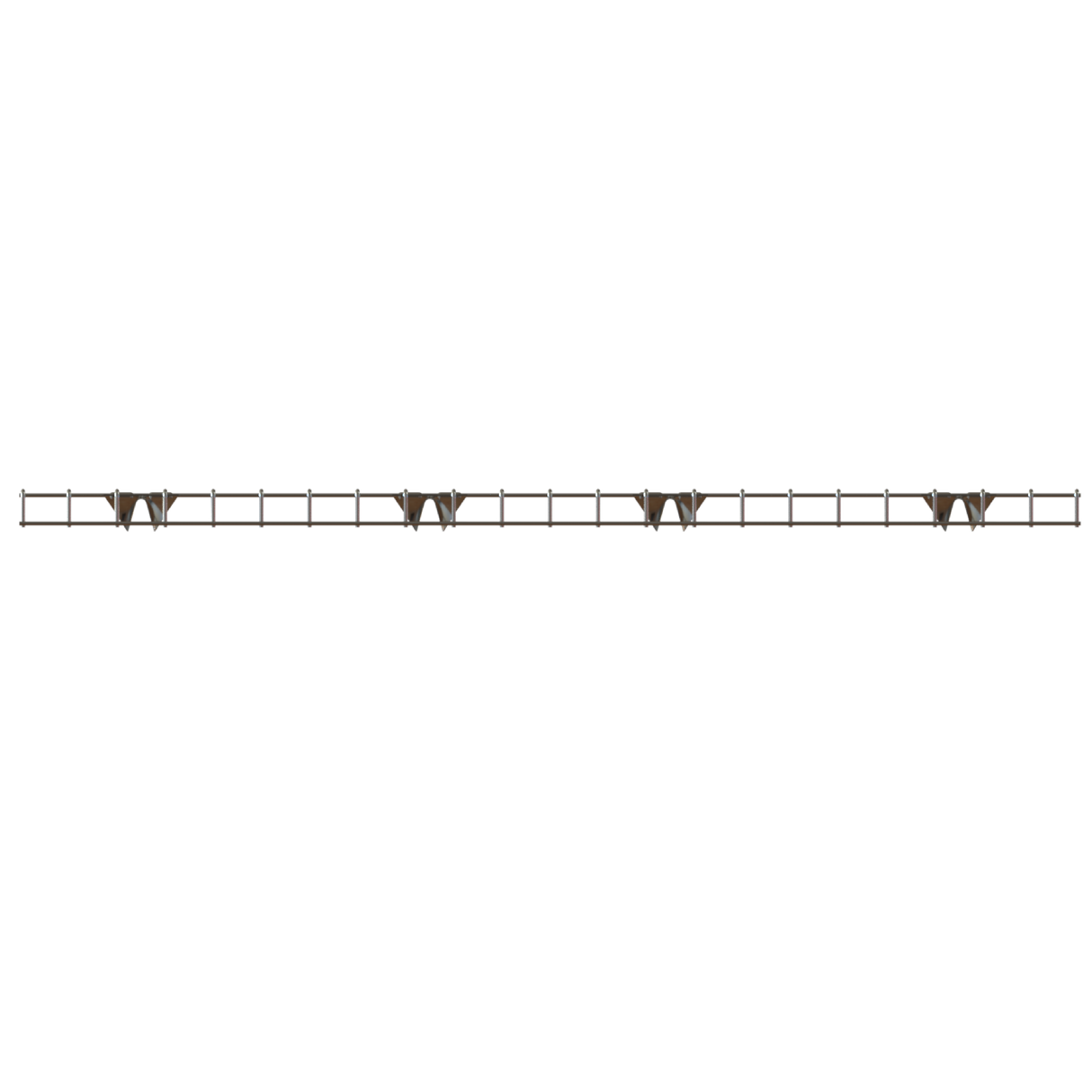 Bright Zinc Plated Pallet Racking Wire Mesh Deck – 1110mm x 1190mm | 1000kg UDL