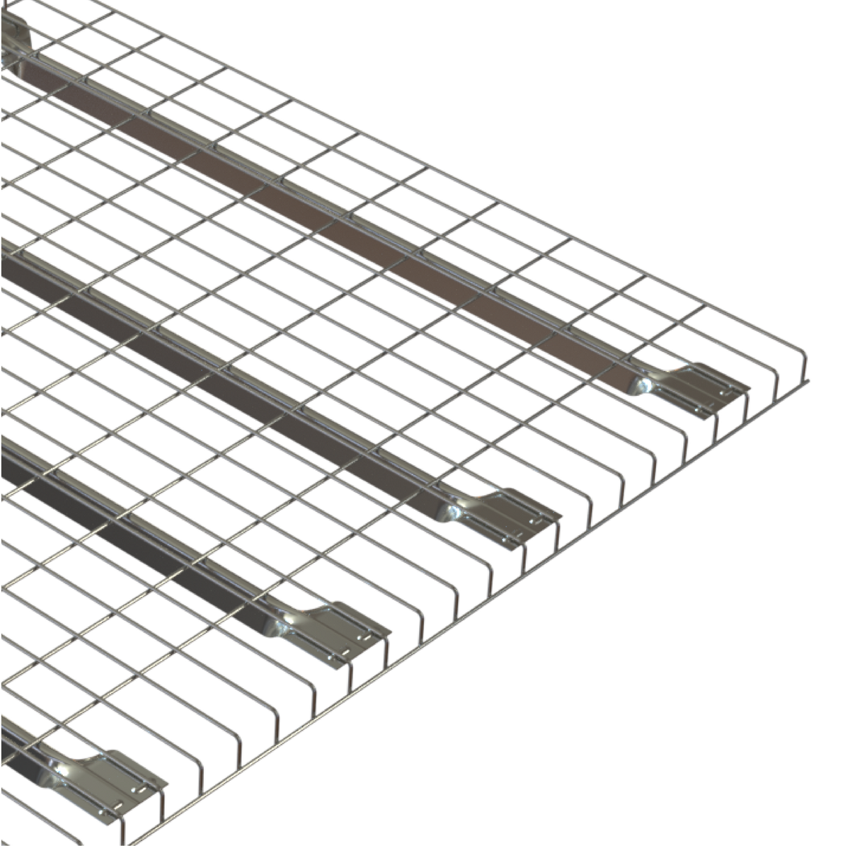 Bright Zinc Plated Pallet Racking Wire Mesh Deck – 1110mm x 1190mm | 1000kg UDL