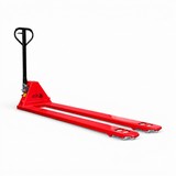 Long Reach Heavy Duty Red Pallet Truck 2000kg - Manual Pump Truck for Warehouse Use