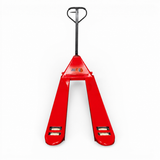 Long Reach Heavy Duty Red Pallet Truck 2000kg - Manual Pump Truck for Warehouse Use