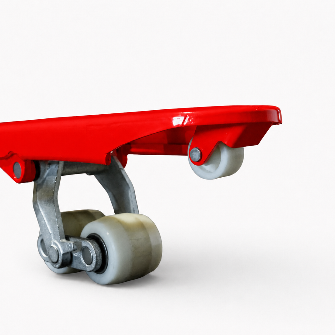 Extra Short Heavy Duty Red Pallet Truck 2000kg - Manual Pump Truck for Warehouse Use