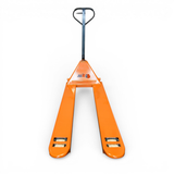 Long Reach Heavy Duty Orange Pallet Truck 2000kg - Manual Pump Truck for Warehouse Use