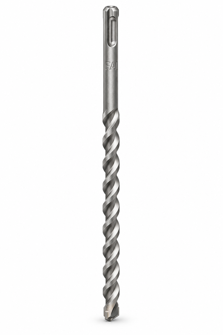 SDS Plus Masonry Hammer Drill Bit, 12mm diameter x 210mm length