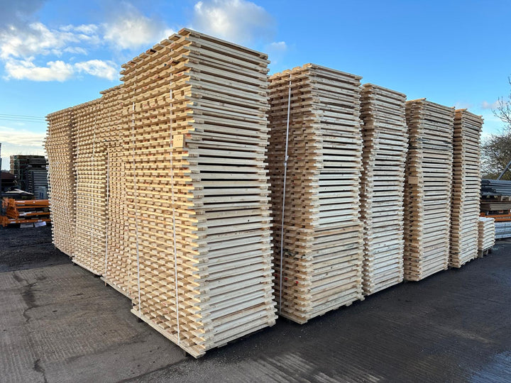 New Pallet Racking Slatted Timber Deck