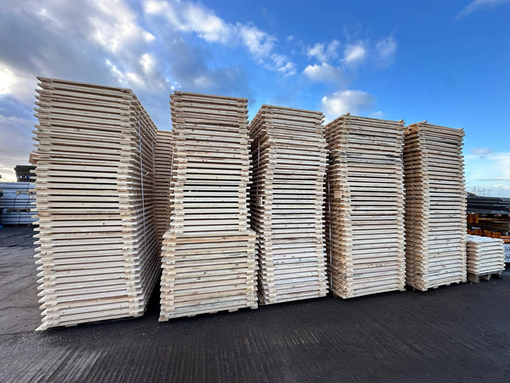 New Pallet Racking Slatted Timber Deck