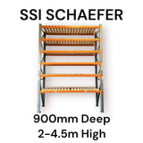 SSI Schaefer Pallet Racking Bay 900mm Deep 2M - 4.5M