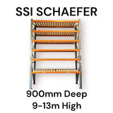 SSI Schaefer Pallet Racking Bay 900mm Deep 9M - 13M