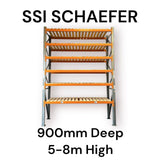 SSI Schaefer Pallet Racking Bay 900mm Deep 5M - 8M