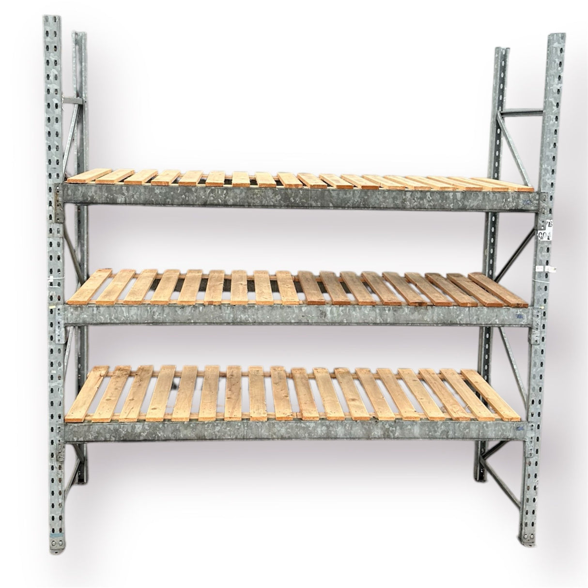 Galvanised Pallet Racking Bay 900mm Deep 2M - 4.5M
