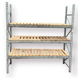 Galvanised Pallet Racking Bay 900mm Deep 2M - 4.5M