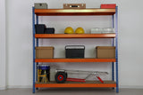 Rack It Stack It Heavy Duty Shelving Unit 180x45x183cm | 400kg Per Shelf
