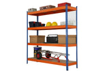 Rack It Stack It Heavy Duty Shelving Unit 180x45x183cm | 400kg Per Shelf