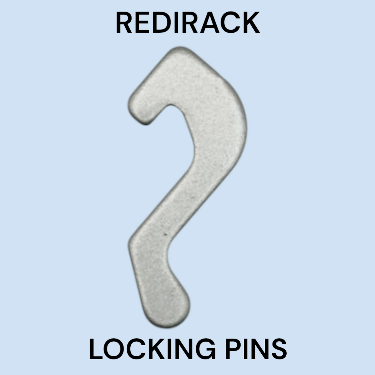 Redirack Safety Locking Pins