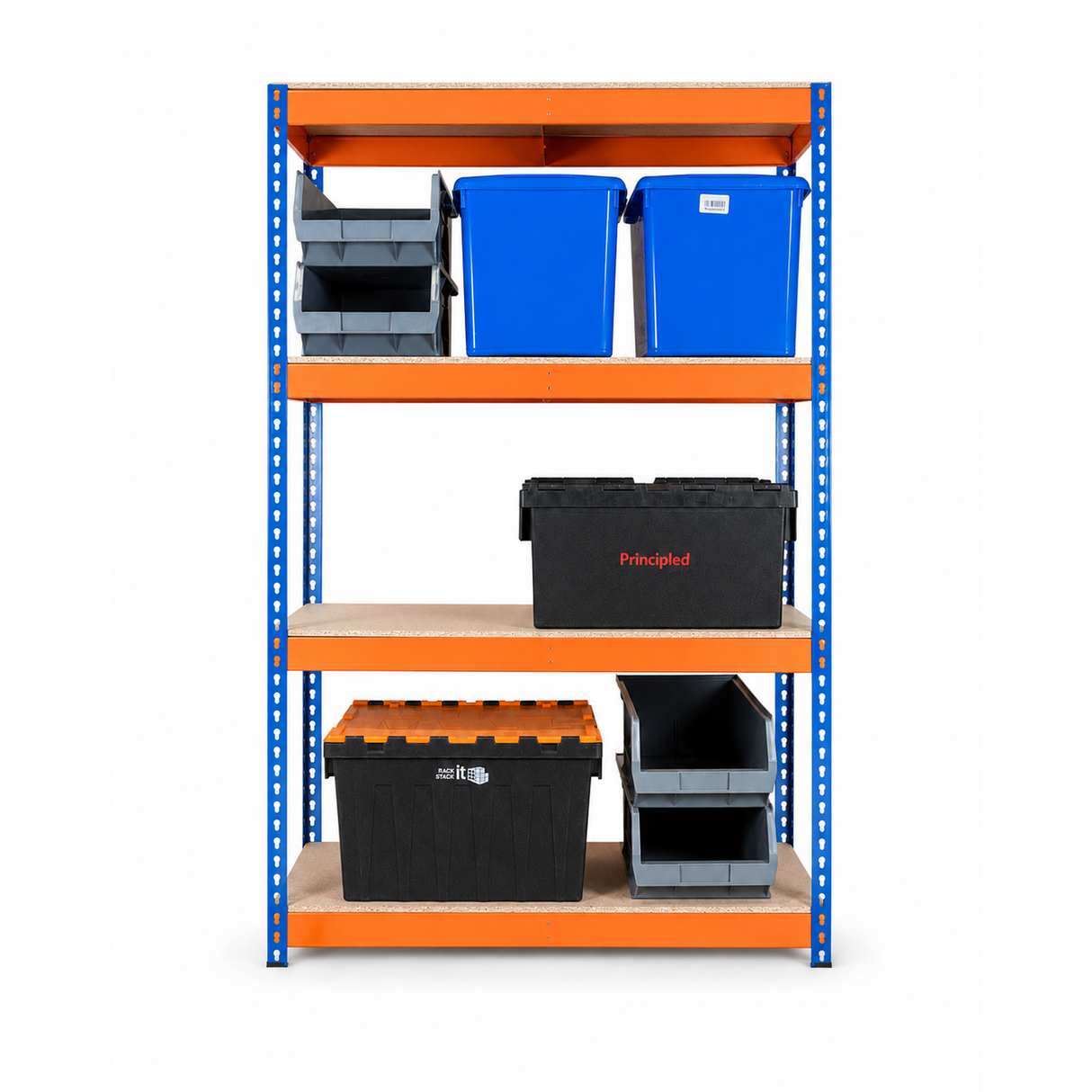 Rack It Stack It Heavy Duty Shelving Unit 120x60x183cm | 400kg Per Shelf