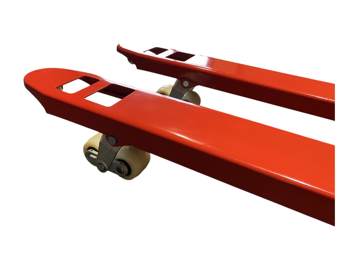 Heavy-Duty Manual Pallet Truck – Red | 2000kg Load Capacity | Warehouse Hand Pallet Jack