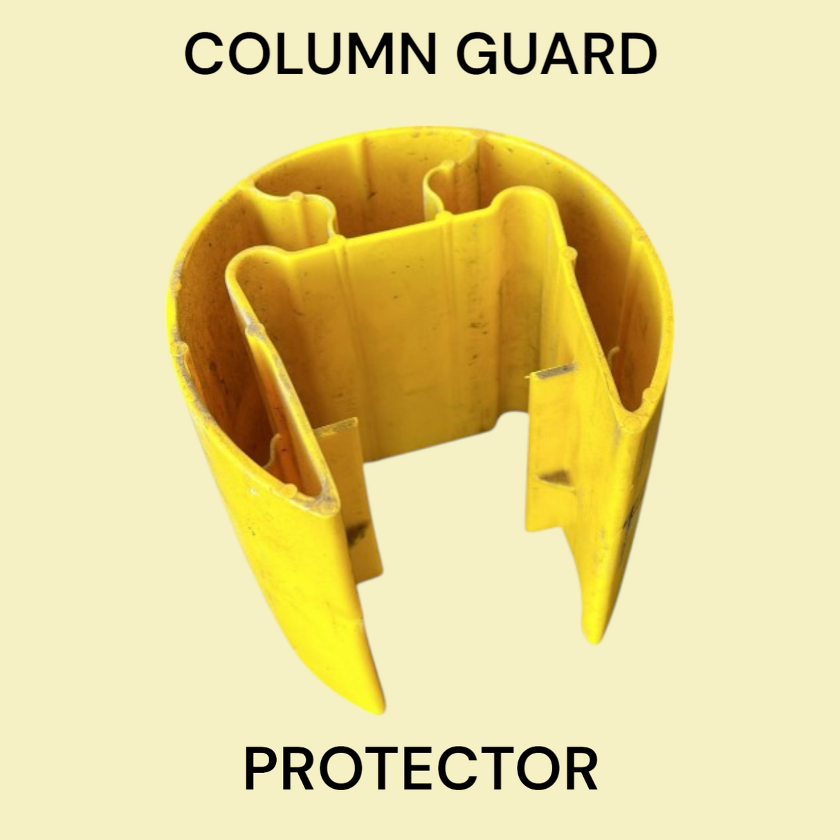 Yellow Column Guard Protector