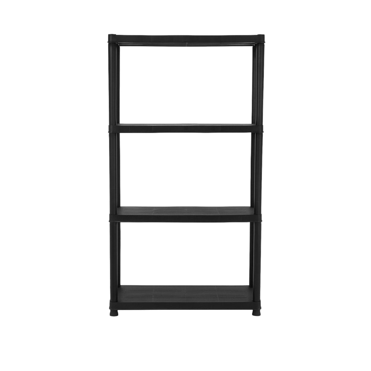 4 Teir Plastic Shelving