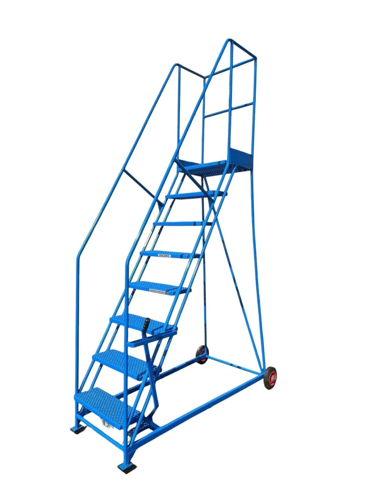 8 Tread Warehouse Steps - 2m Platform Height