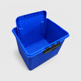 Used Curver 52L Storage Boxes with Clip-Lock Lids | Pack of 5 | Free Delivery