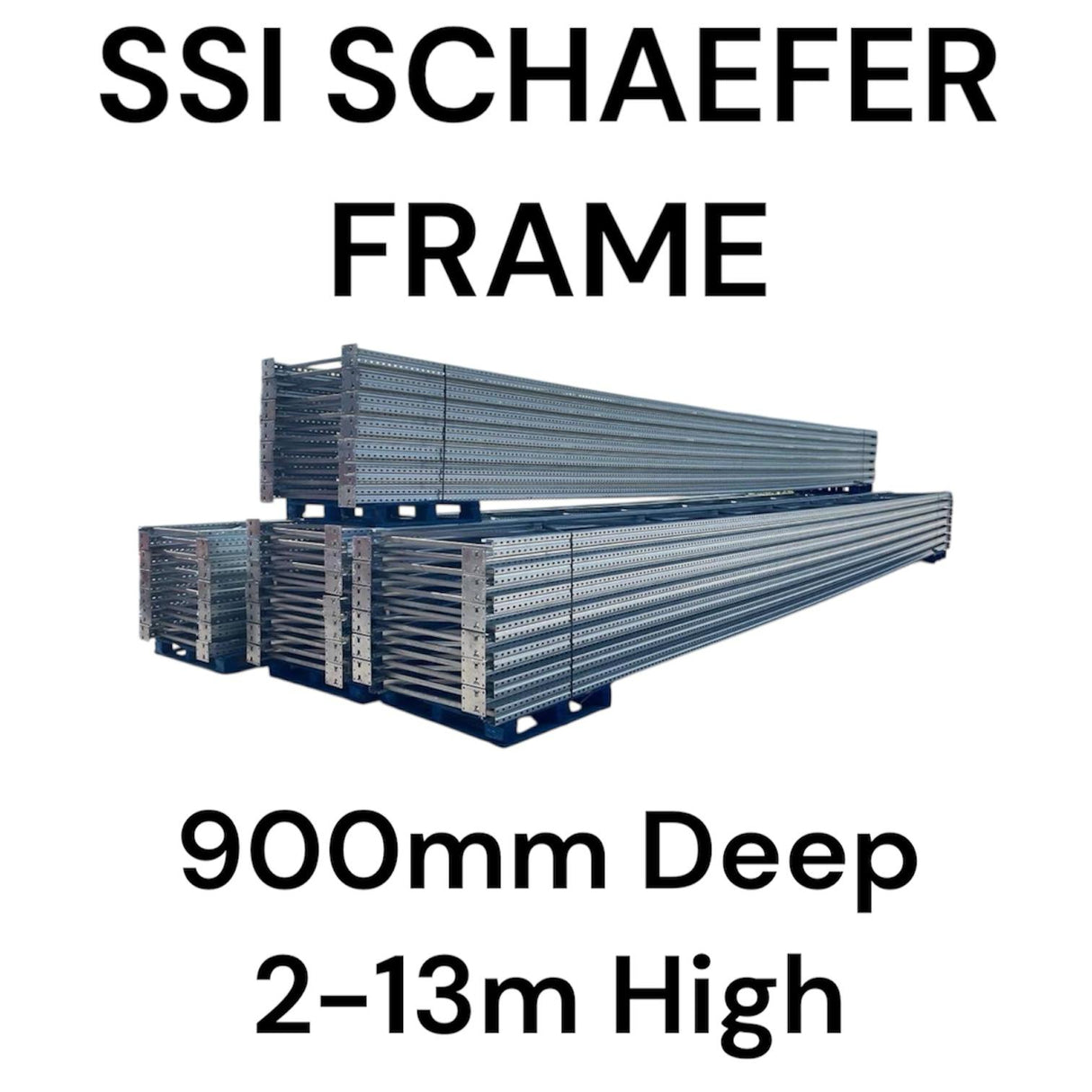 SSI Schaefer Pallet Racking Frame 900mm Depth
