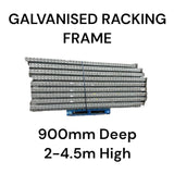 Galvanised Pallet Racking Frame 900mm Depth