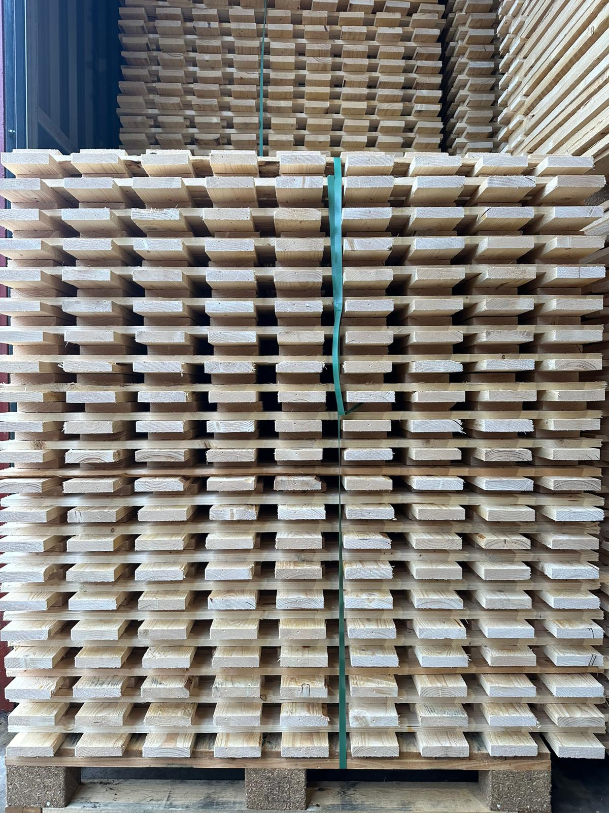 Pallet Racking Slatted Timber Deck - 1100mm Deep