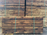 Brown Softwood Railway Sleepers | 2400x200x100mm | Pressure Treated