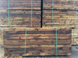 Brown Softwood Railway Sleepers | 2400x200x100mm | Pressure Treated