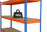 Rack It Stack It Heavy Duty Shelving Unit 180x45x183cm | 400kg Per Shelf