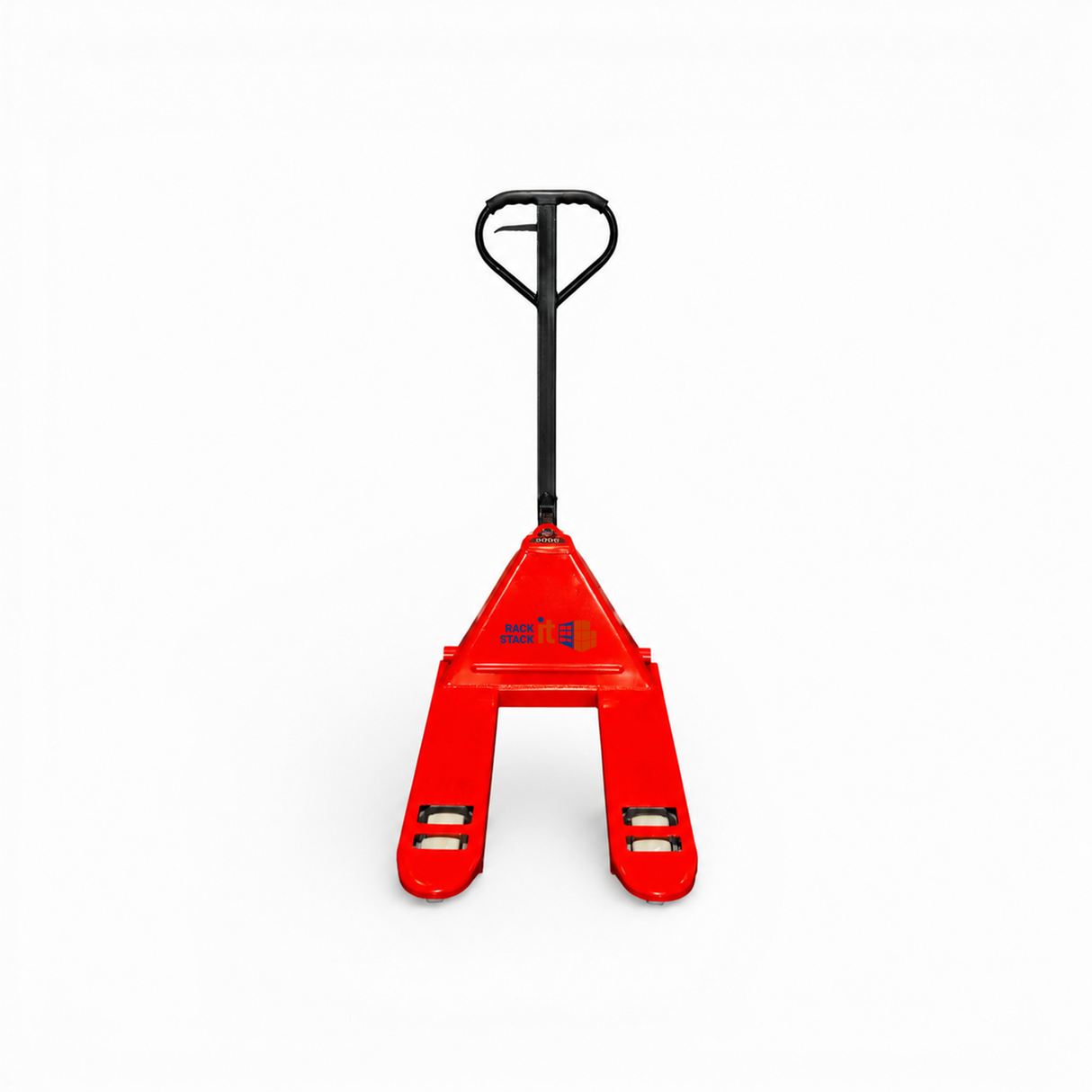 Extra Short Heavy Duty Red Pallet Truck 2000kg - Manual Pump Truck for Warehouse Use