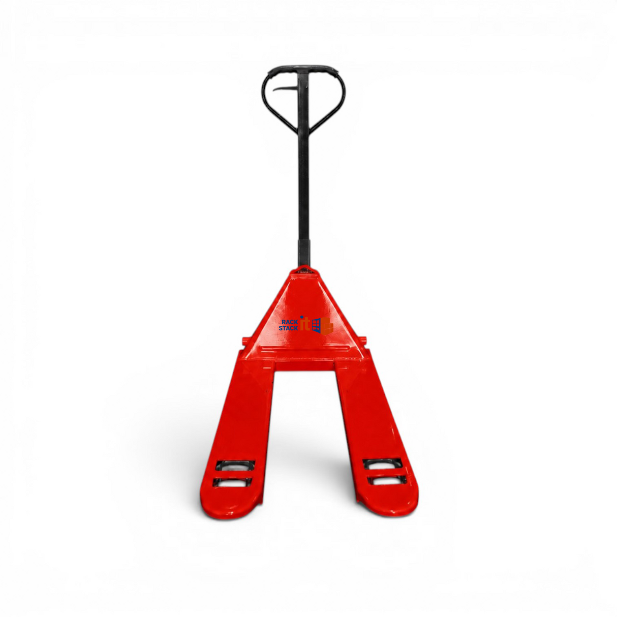 Heavy Duty Red Pallet Truck 3000kg - Manual Pump Truck for Warehouse Use
