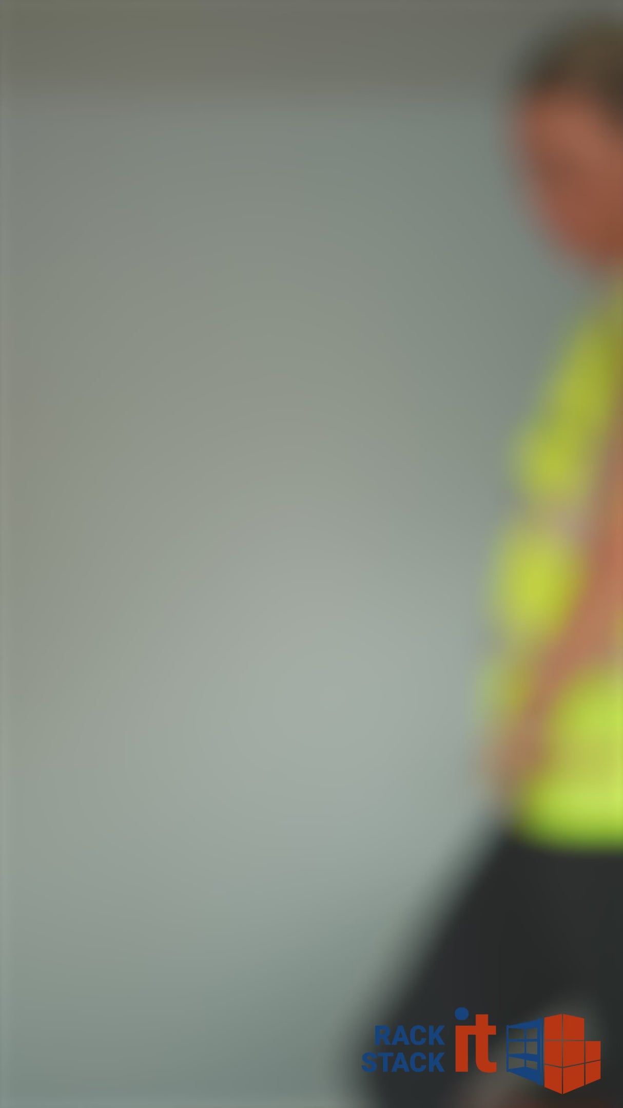 RackIt600 - Industrial Shelving Black & Yellow - 600mm Deep 2M High 1-4+ Bays