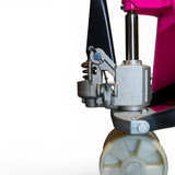 Heavy Duty Pink Pallet Truck 3000kg - Manual Pump Truck for Warehouse Use