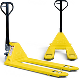 3000kg Heavy Duty Yellow Pallet Truck - Manual Pump Truck for Warehouse Use