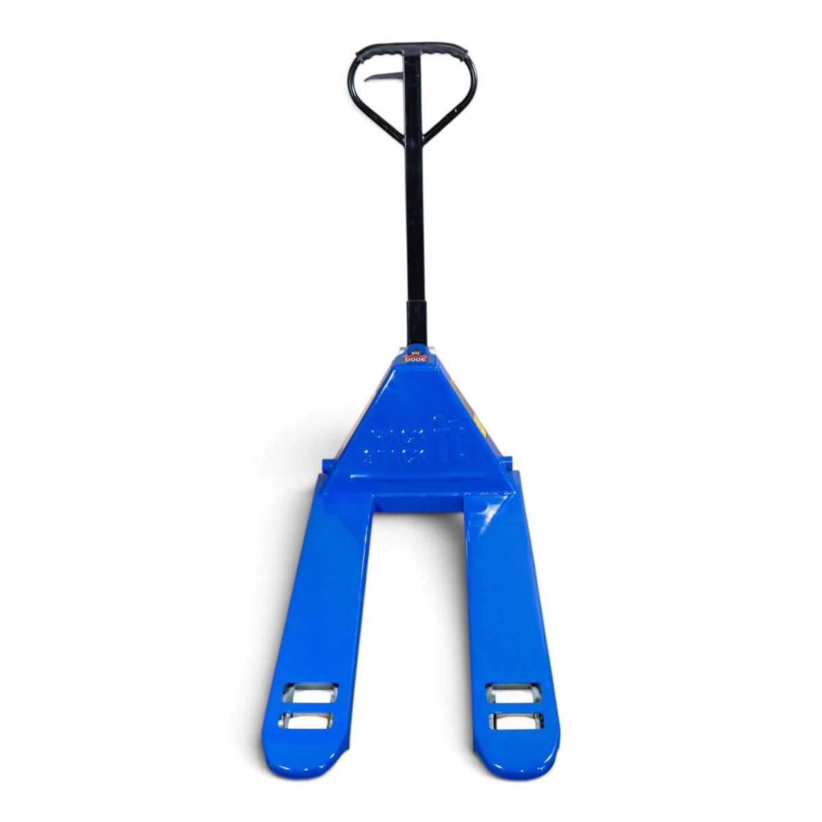 3000kg Heavy Duty Blue Pallet Truck - Manual Pump Truck for Warehouse Use