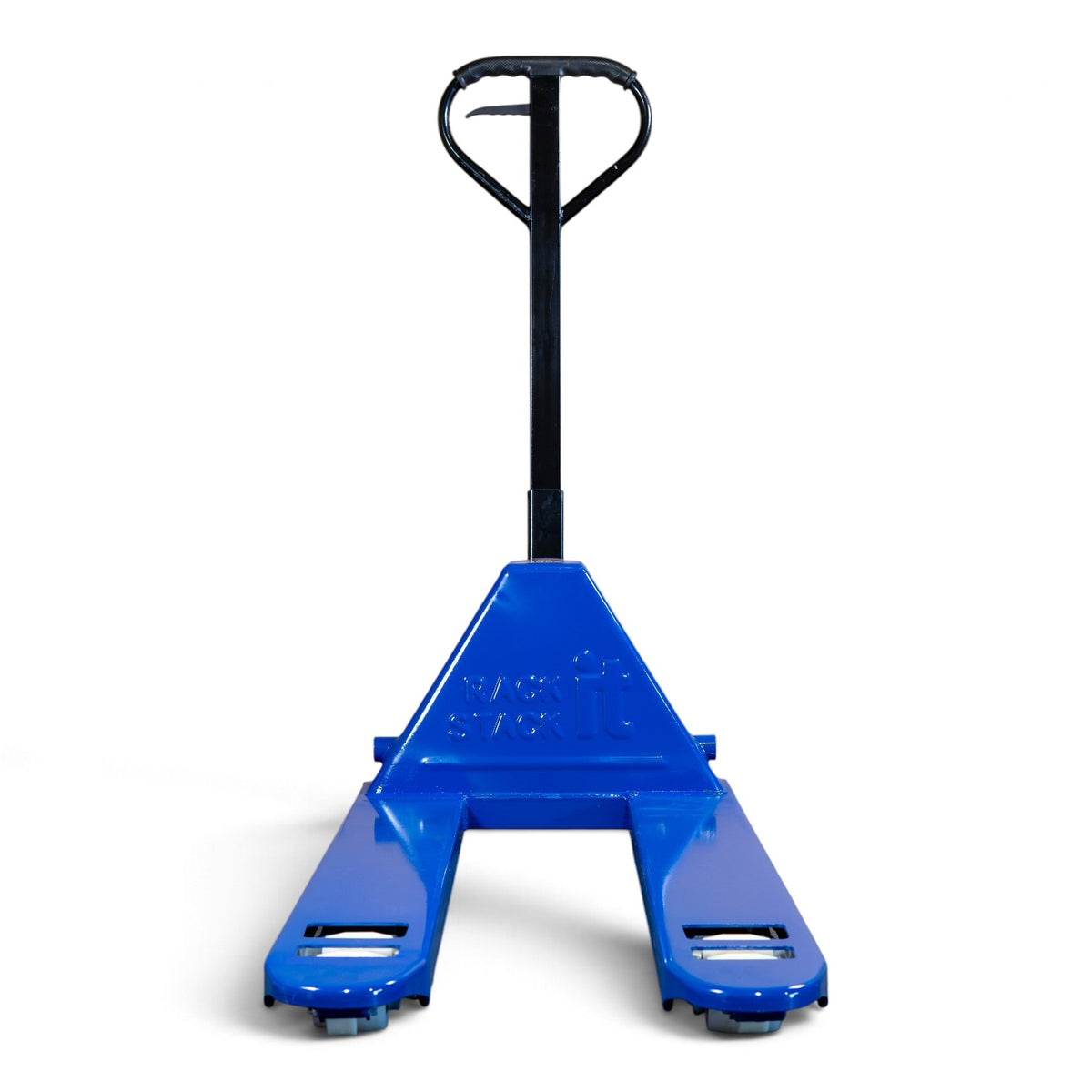 3000kg Heavy Duty Blue Pallet Truck - Manual Pump Truck for Warehouse Use