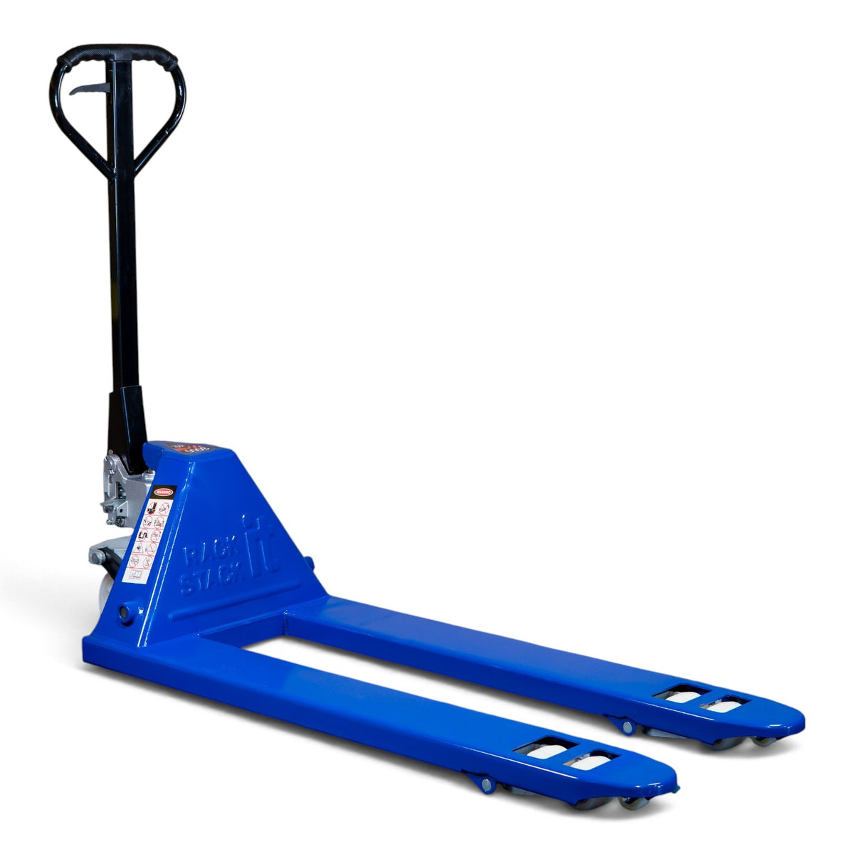 3000kg Heavy Duty Blue Pallet Truck - Manual Pump Truck for Warehouse Use