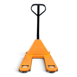 3000kg Heavy Duty Orange Pallet Truck - Manual Pump Truck for Warehouse Use